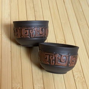 Чайные пиалы глиняные Jialong 50 мл